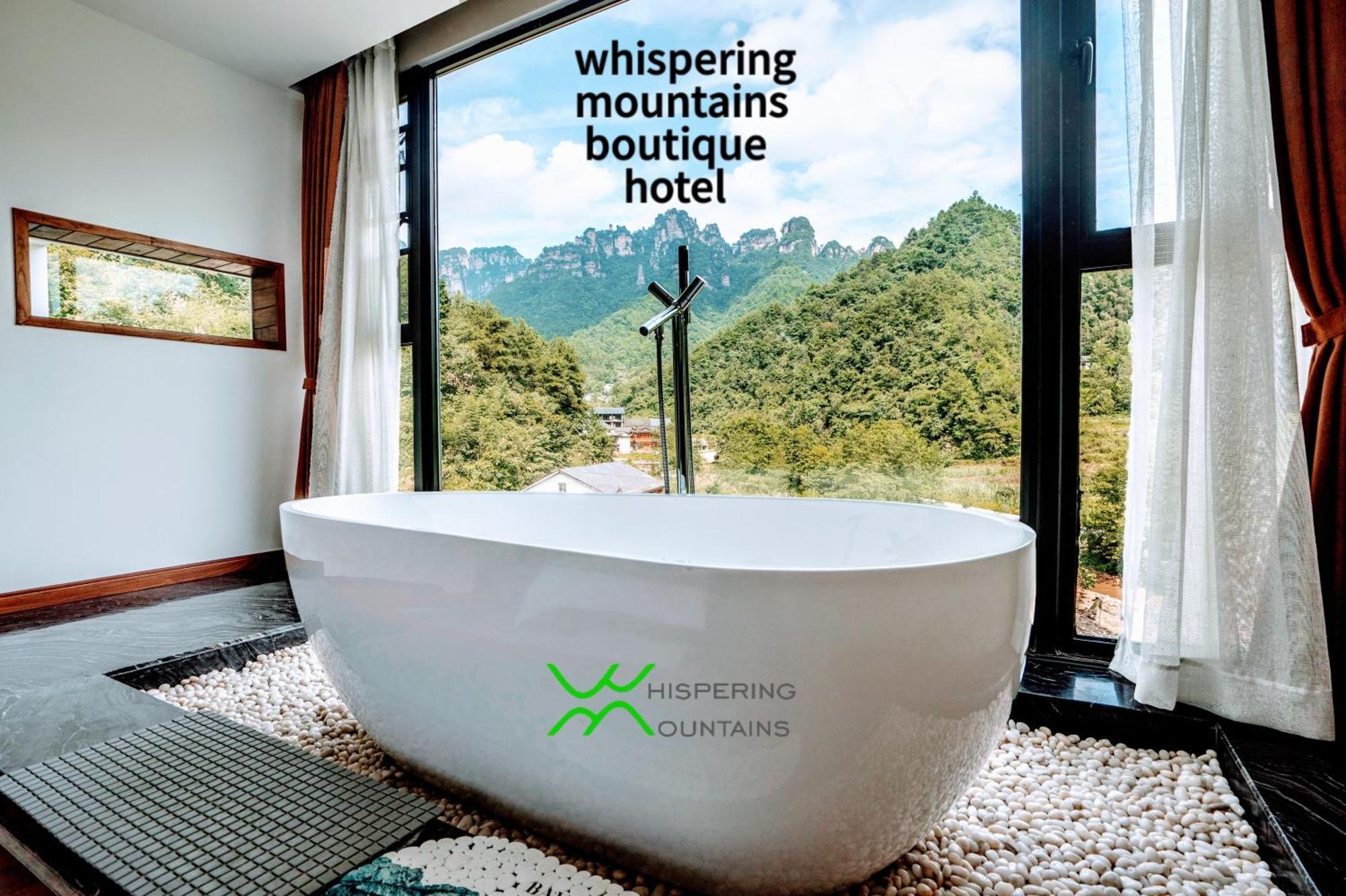ז'אנגג'יאג'י Whispering Mountains Boutique Hotel מראה חיצוני תמונה